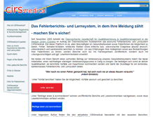 Tablet Screenshot of cirsmedical.at